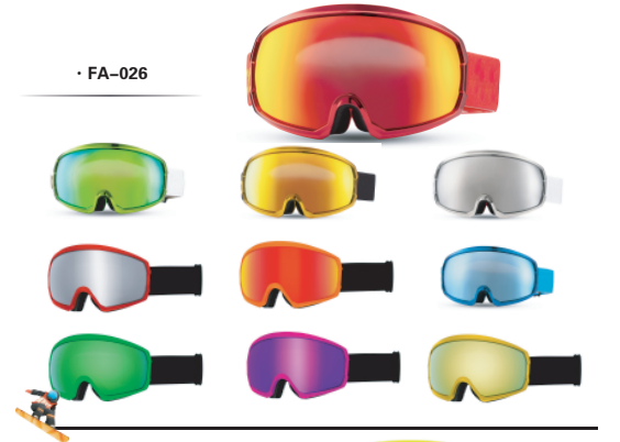 2025 New Model Outdoor Spherical Ski Goggles - Factory Customized Ski Protective Goggles - Double-Layer Anti-Fog Ski Goggles for Both Men and Women