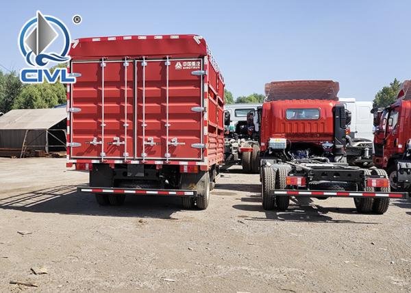 Box Type Light Duty Commercial Trucks Light  Cargo Trucks Power Steering Sino Truck Howo ZZ1127E4715B180