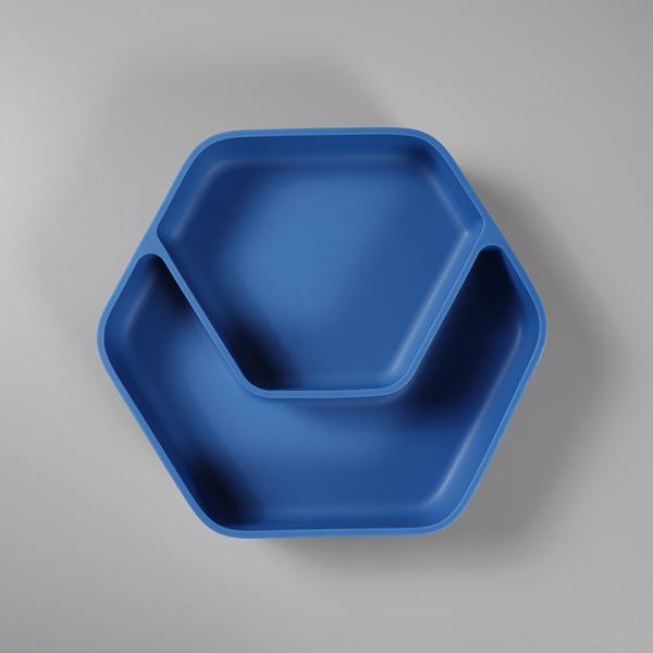 Reusable Heat Resistant Non Slip Tableware HEORSHE Baby Plate And Bowl