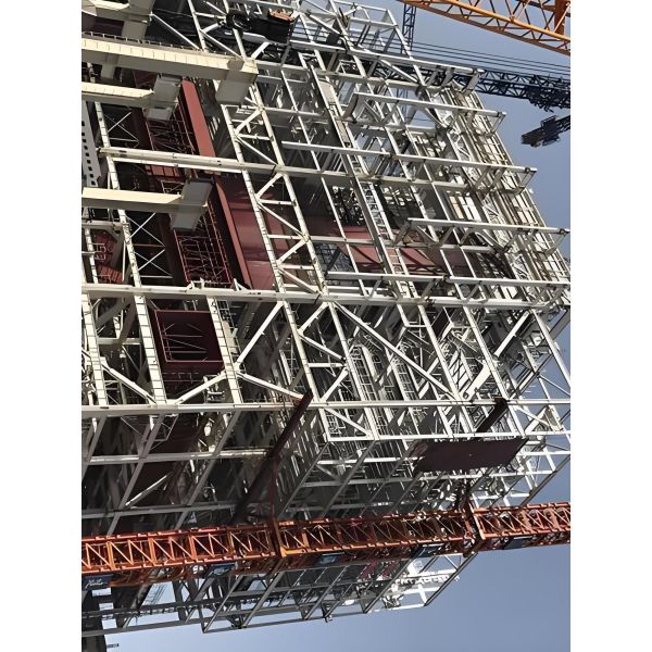 32 Years Power Plant Steel Structure ASTM High Temp Resistant Metal Frame Buildings