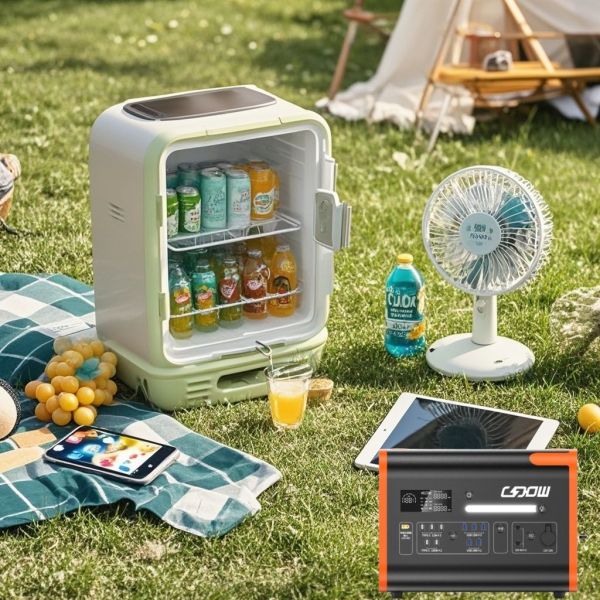 2200W Constant Power Can Drive 4000W Outdoor Camping Portable Battery Power Station