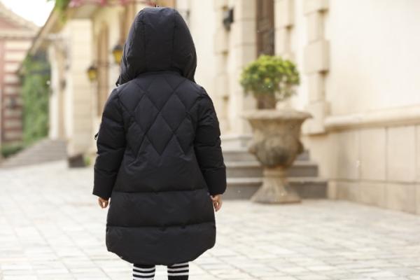 Bilemi Detachable Cap Black Red Gray Down Jacket Baby Girl Parka Kids Winter Down Coat
