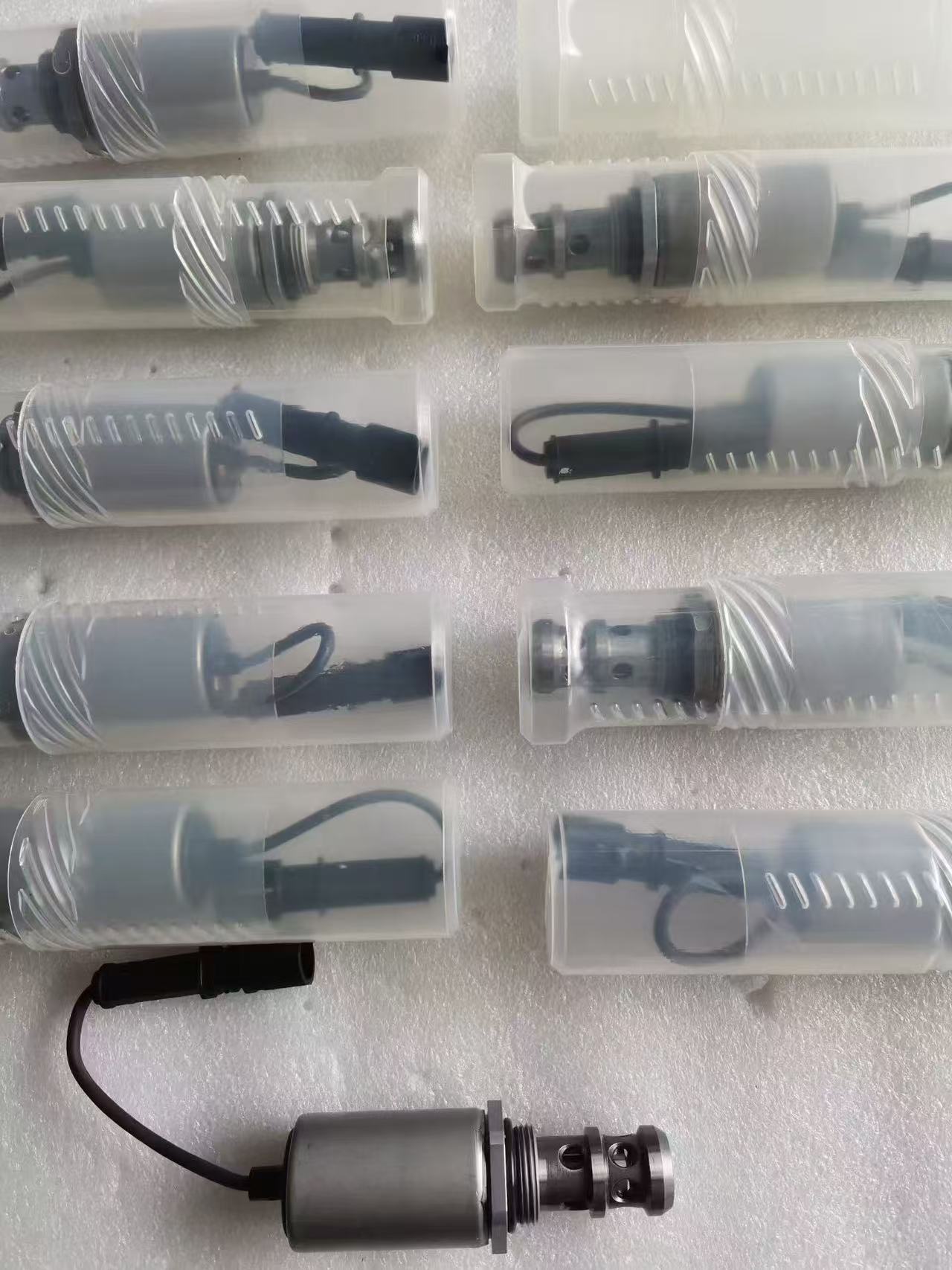 Threaded Cartridge Hydraulic Solenoid Valve | Excavator Hydraulic Control
