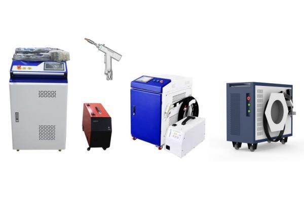 ポータブル4 in 1 人間工学に基づいたハンドヘルドレーザー溶接機 簡単操作 強力な溶接
