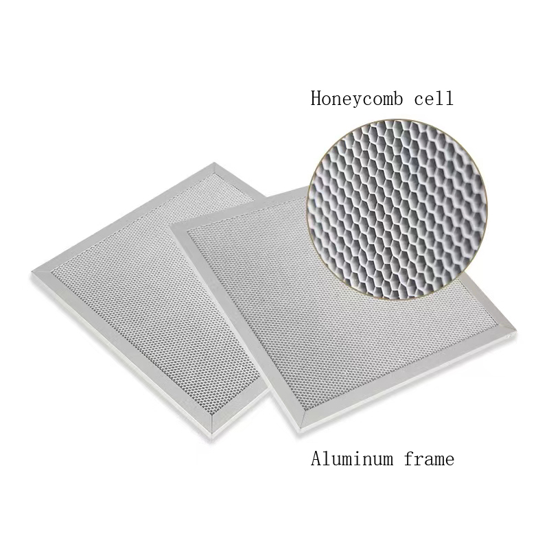 Aluminum Honeycomb Nano Photocatalytic Tio2 Air Filter for UV Light Activated Removal of Formaldehyde and TVOC