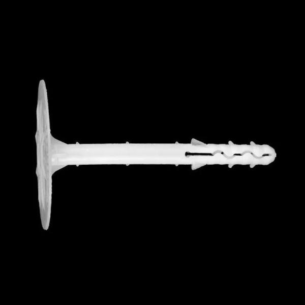 White Corrosion Resistant Plastic Insulation Anchor For Insulation 8*105mm 8*115mm