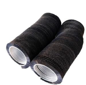 Escova espiral de nylon de ID219*OD359mm para indústrias imprimindo de tingidura