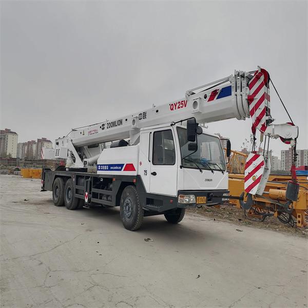 Used Crane Zoomlion Qy25v 25 Ton Fully Hydraulic Truck Crane