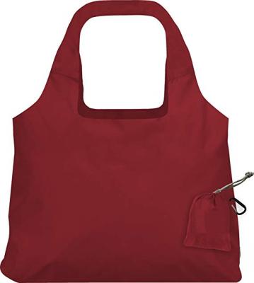 Compactable Reusable Recycle Shopping Bags With Pouch Customized Size