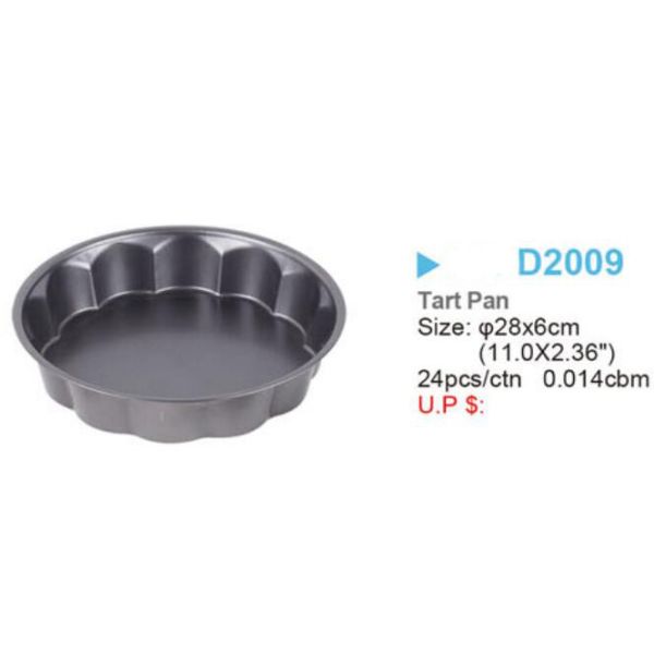 high-end Carbon steel Ceramic sunflower Quiche Baking pan tart pan Cake Tin Plated
