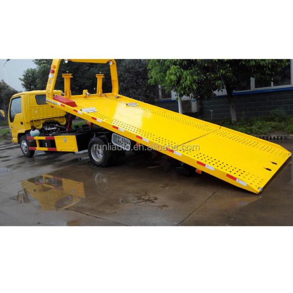4Tons Road Wrecker Truck Euro 4 Rotator Tow Truck 4x2 Drive Type