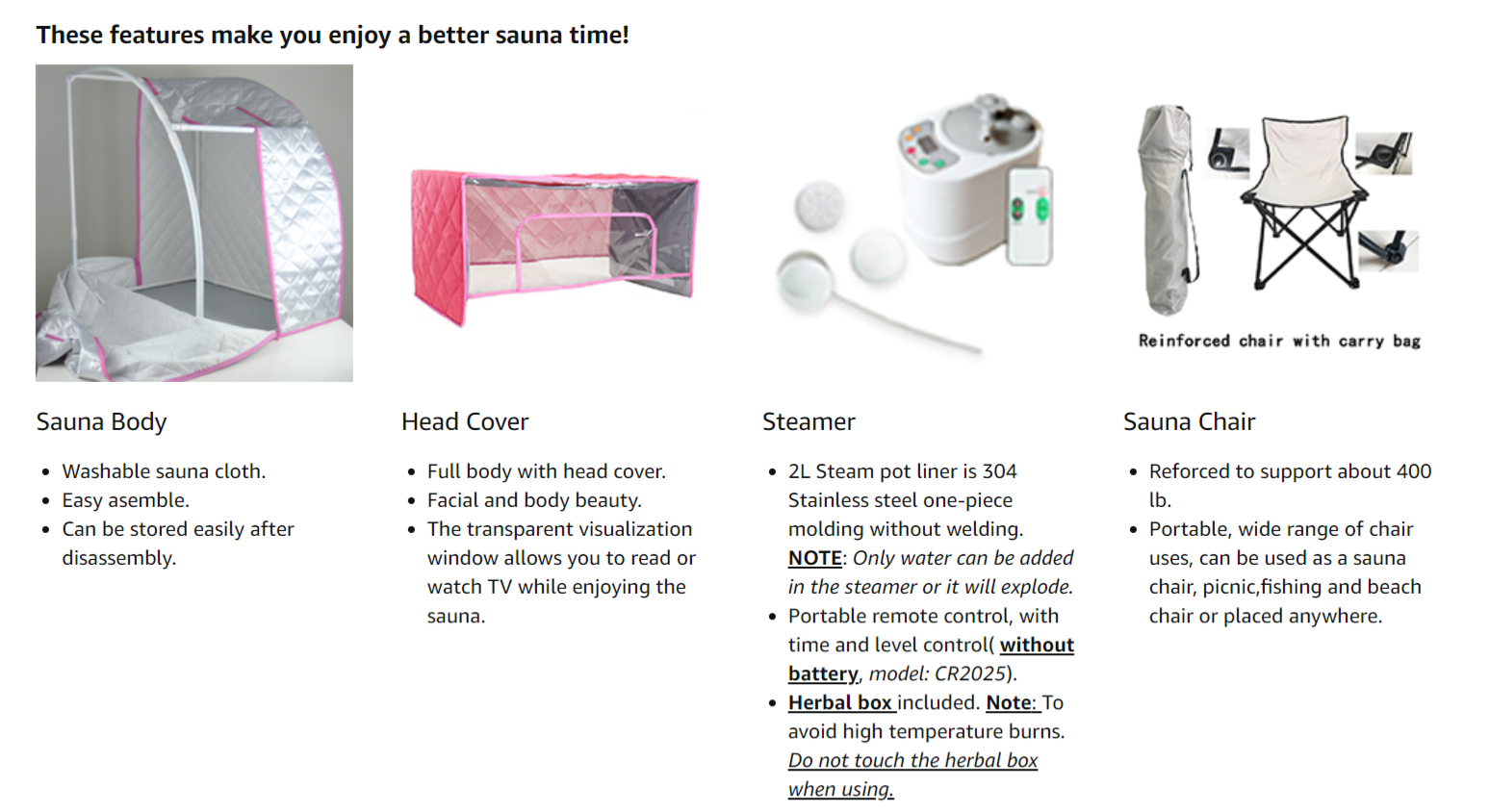 Modern Steam Sauna Set Steamer With Full Body One Person Remote Control Home Heat Box With Head Blanket And Chair Kit For Weight Loss