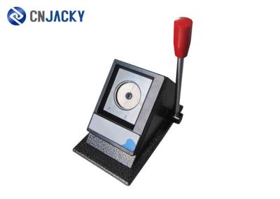 Table Stand Card Making Auxiliary Equipment , Round ID Photo Cutter 50mm Diameter