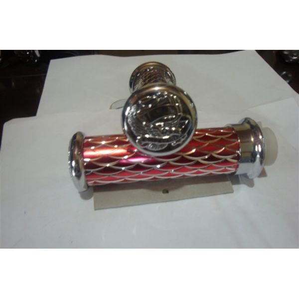 Motorcycle handle Grips Cnc 7/8 Inch 22mm , Aftermarket Motorcycle Grips For Honda