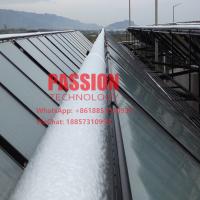 da piscina lisa solar do painel solar de Chrome do preto do coletor de Heater Heating Blue Titanium Flat do hotel 5000L calefator solar