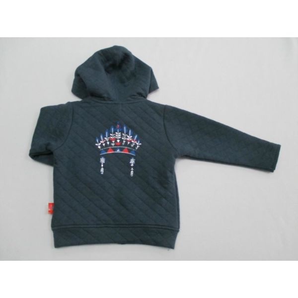 Padded Cute Baby Boy Jackets Cotton Quilted Hooded