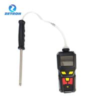 Pessoal Handheld do detector de gás do benzeno de Zetron MS400-C6H6 com ponta de prova da bomba