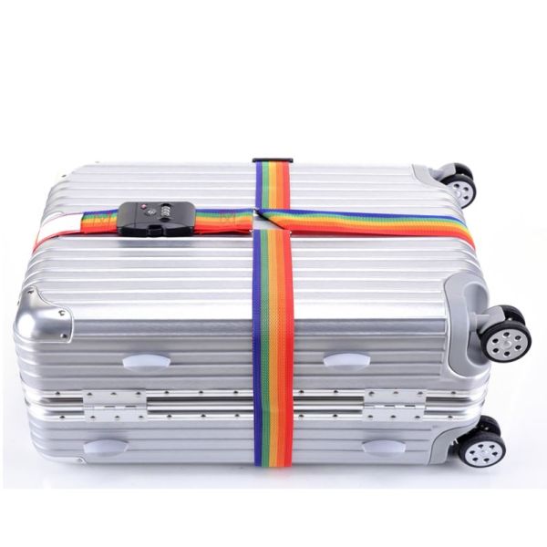 DANSKY Custom High Quality Rainbow Polyester/Nylon Webbing with Jacquard Technique for Garment Decoration and Bag Straps