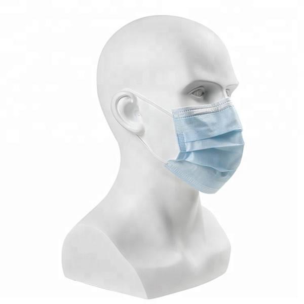 FMS Anti Pollution Protective Face Masks Non Woven Tie On / Earloop For Safety