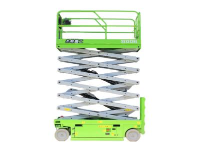 Electric Aerial Lift Equipment Scissor Lifts Machine With 13m Working Platform
