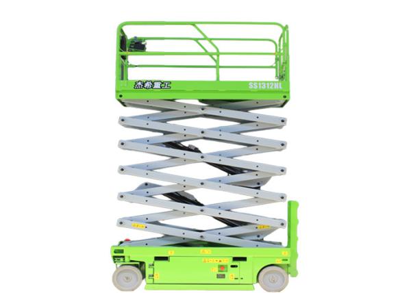 Electric Aerial Lift Equipment Scissor Lifts Machine With 13m Working Platform