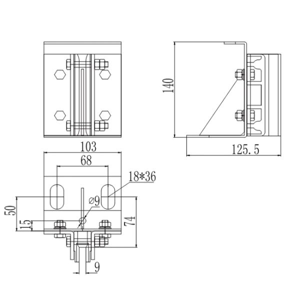 ботинки сползая проводника двери запасных частей лифта скорости 2.0m/S