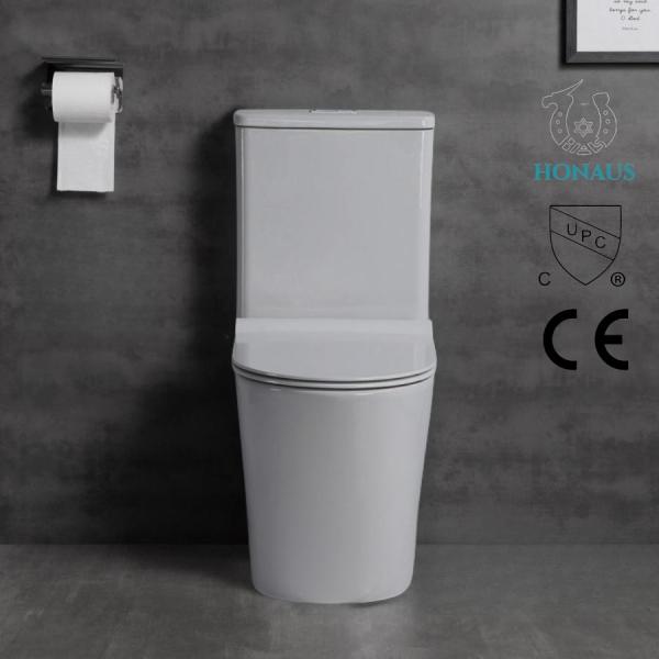 European Watermark Comfort Height Rimless Toilet Sanitary Ware WC No Stains