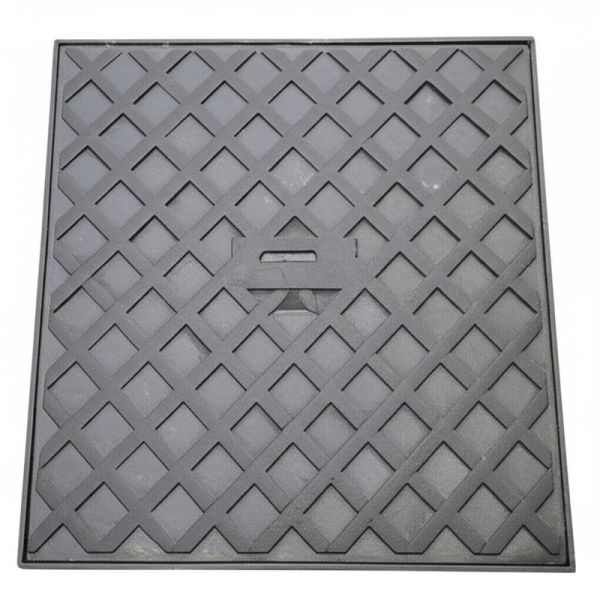 D400 Hinged Round Ductile Iron Manhole Cover with ISO9001:2015 Certification for Urban Roads