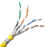 Cat7 Cat6a FTP Internet Cat8 Cordón de parche Cat 7 Cables Ethernet de red LAN al aire libre