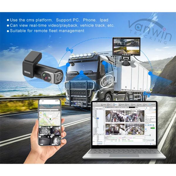 HD 4K Автомобильный видеорегистратор Wifi Dash Cam Recorder GPS Автомобильная камера безопасности