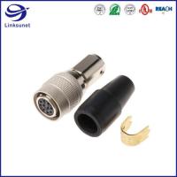 As HORAS circulares da posição do homem 12 de HR10A cabografam o conector para o chicote de fios industrial do fio