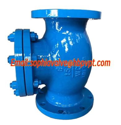 150LB WCB ANSI flanged metal seal cast steel check valve