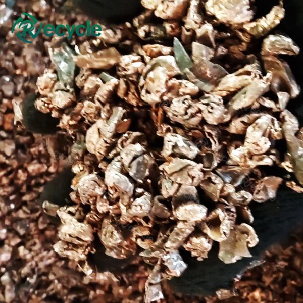 800-3000kg/h AC Radiator Recycling Plant  Aluminum Copper Scrap Recycling Plant