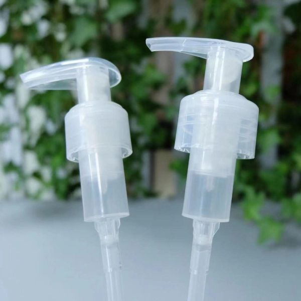 JL-JK311 All Plastic Lotion Pump 24/410 28/410 Smooth Ribbed All Plastic Lotion Dispenser Pump