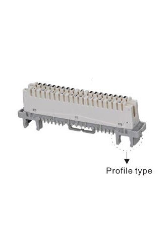 10 Pair LSA Plus Module Grey Connection Module Silver Plating For Krone Type