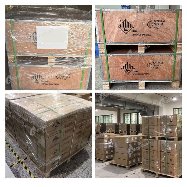 Мобильная литийная батарея Amosolar 48V для бытового использования 5kWh/10kWh LFP для хранения солнечной энергии