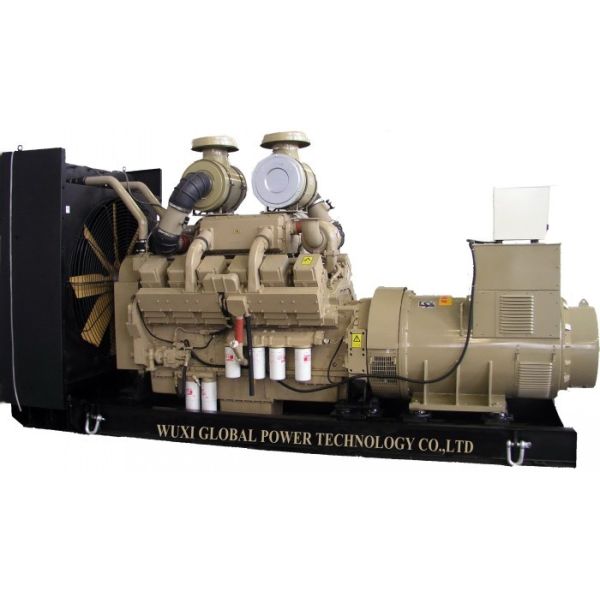 Three phase 4012-46TAG3A Open Diesel Generator efficiency with DeepSea controll moduel