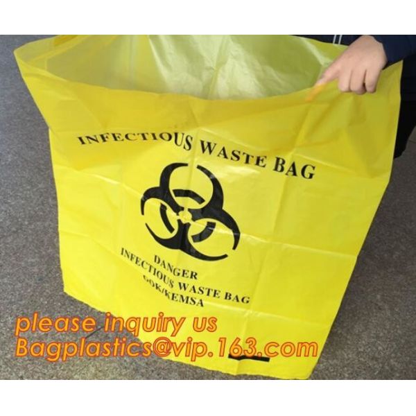 PE asbestos waste bags, Disposal Plastic Bag for Construction Waste, rubbish bag for asbestos fibers, bagplastics, bagea