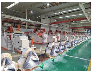 Triangle Three Dimensional Iron Core Transformer Automatic Wire Winding Machine