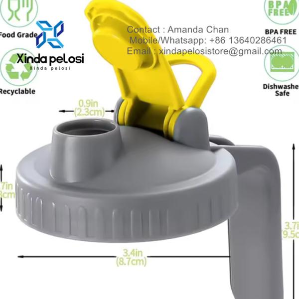 Fábrica Fabricante Concha de suco de café personalizada Flip Cap tapa tapa verter tampa de cachimbo para venda