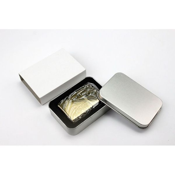 White Silver Gold Colors Metal Sublimation Lighter Blanks For Heat Press