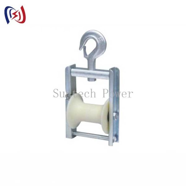 5KN Aerial Cable Stringing Block for Transmission Lines