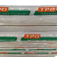 Membrane étanche à l'eau en polyolefine thermoplastique TPO verte et écologique