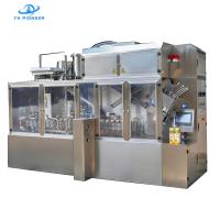 Sistema de llenado de bebidas de alta automatización con diseño modular para una producción estable de llenado en frío 27KW de potencia 3000 cajas/hora 304 de acero inoxidable