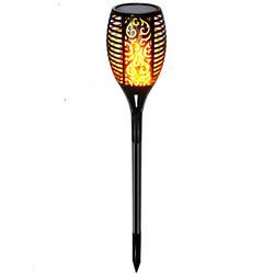 LED Solar Garden Light Flickering LED Landscape IP65 Waterproof Lawn Lamp Path Lighting Solar Outdoor Light