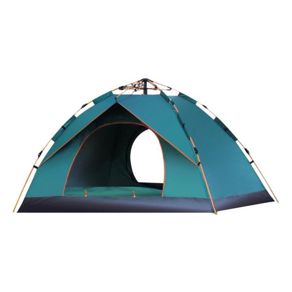 170T Polyester Camping Outdoor Tents 200 X 150 X 125cm Blue Outdoor Picnic Tent 2 Person