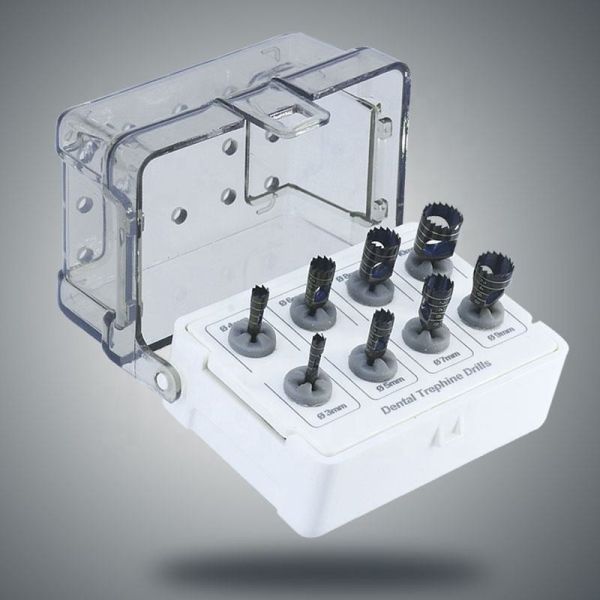 Lightweight Practical Dental Trephine Drills , Multicolor Guided Surgery Kit Dental
