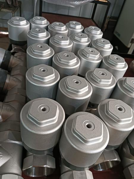 Customization Pneumatic Shut Off Valve 304 Stainless Steel Prevents Rust