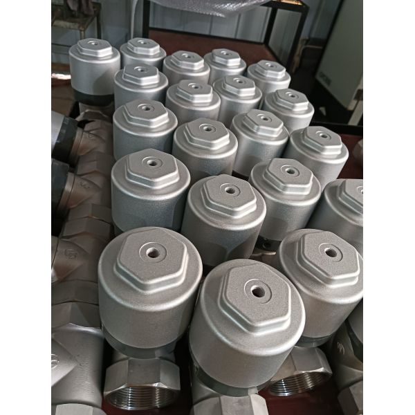 Customization Pneumatic Shut Off Valve 304 Stainless Steel Prevents Rust