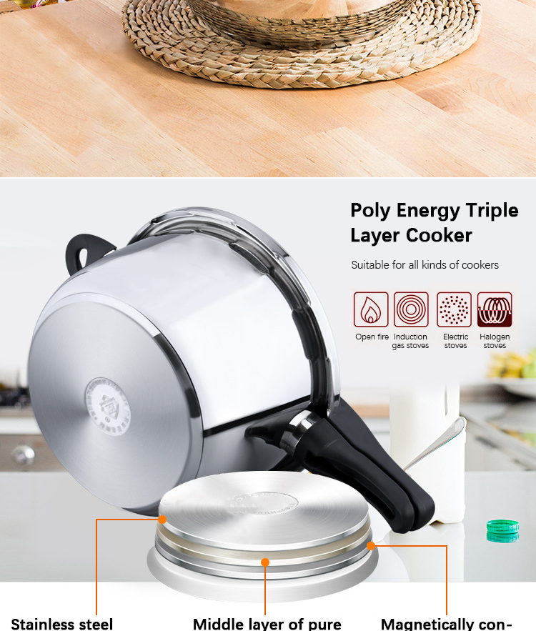 Изготовленные на заказ герметическая электрическая кастрюля Cookware 304 нержавеющая для варить риса